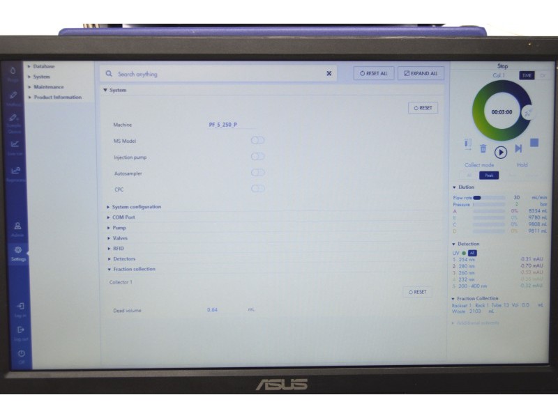 Advion Interchim PuriFlash 5.250 Preparative Flash Chromatography System