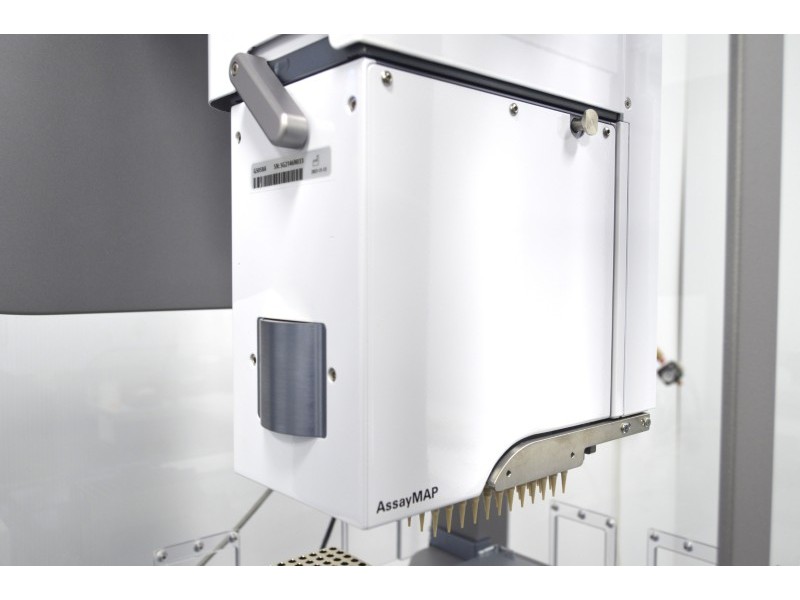 Agilent AssayMAP Bravo Protein Sample Prep Platform Liquid Handler with EXTRA 96LT Dispense Head Unit 2