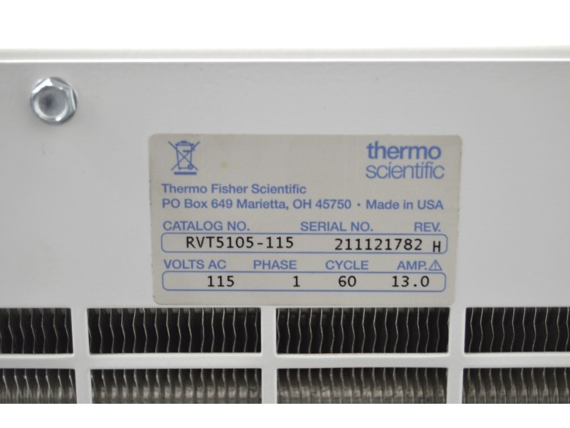 Thermo Savant SpeedVac SPD120 Vacuum Concentrator w/ RVT5105 Refrigerated Vapor Trap & Edwards RV8 Vacuum Pump