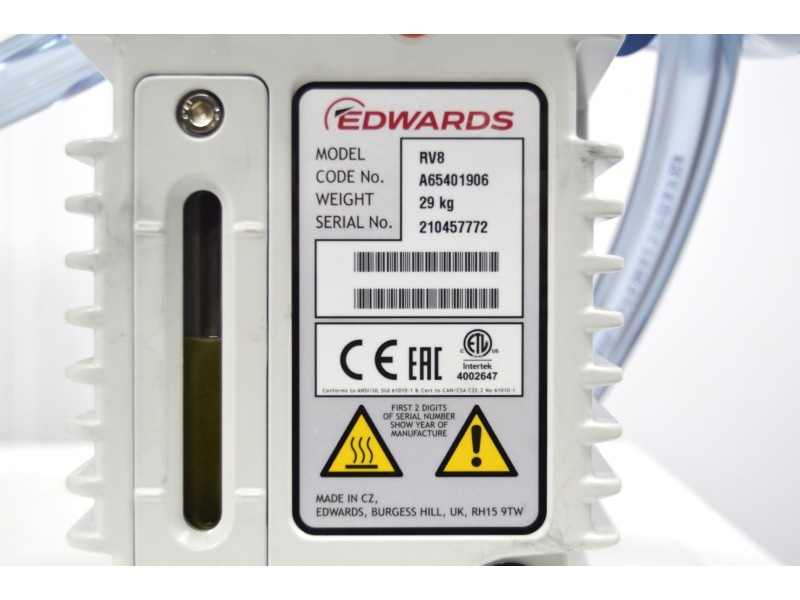 Thermo Savant SpeedVac SPD120 Vacuum Concentrator w/ RVT5105 Refrigerated Vapor Trap & Edwards RV8 Vacuum Pump