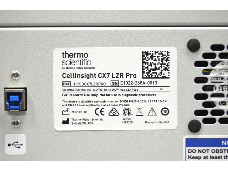 Thermo CellInsight CX7 LZR Pro High Content Confocal Analysis Platform