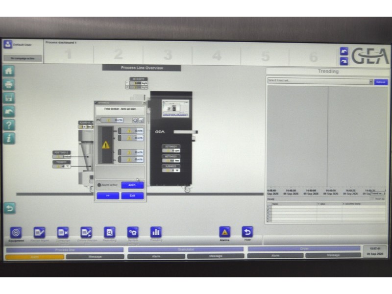 GEA ConsiGma 1 Continuous Pharmaceutical R&D Granulation & Drying System
