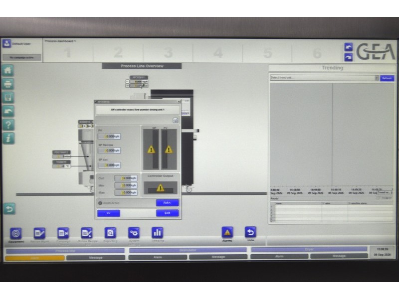 GEA ConsiGma 1 Continuous Pharmaceutical R&D Granulation & Drying System