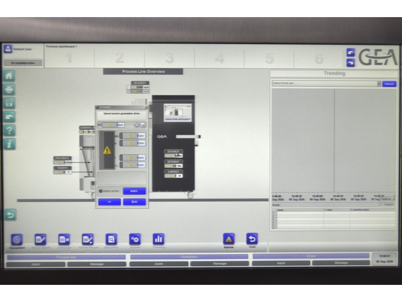 GEA ConsiGma 1 Continuous Pharmaceutical R&D Granulation & Drying System