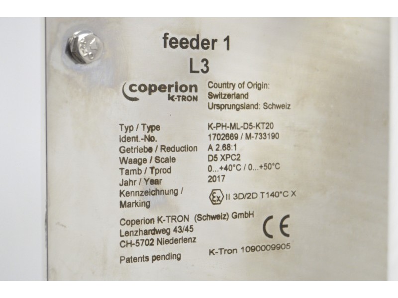 GEA ConsiGma 1 Continuous Pharmaceutical R&D Granulation & Drying System