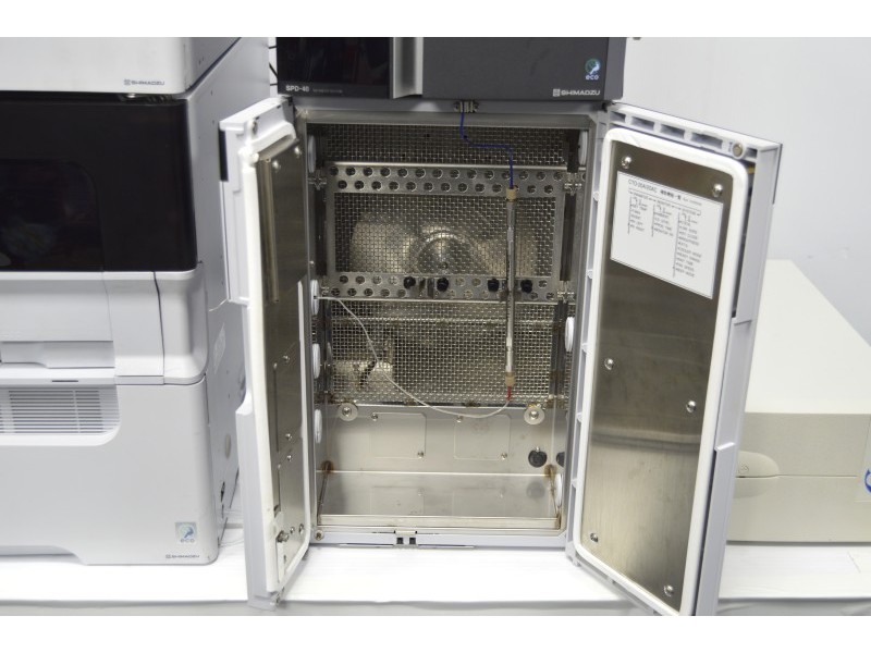Shimadzu UHPLC System (Nexera Hybrid) with Dual LC‑20ADXR Pumps, X2 SIL-30AC and SPD‑40 UV-VIS Detector