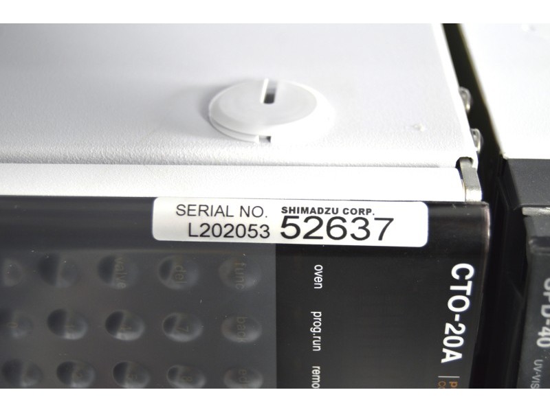 Shimadzu UHPLC System (Nexera Hybrid) with Dual LC‑20ADXR Pumps, X2 SIL-30AC and SPD‑40 UV-VIS Detector