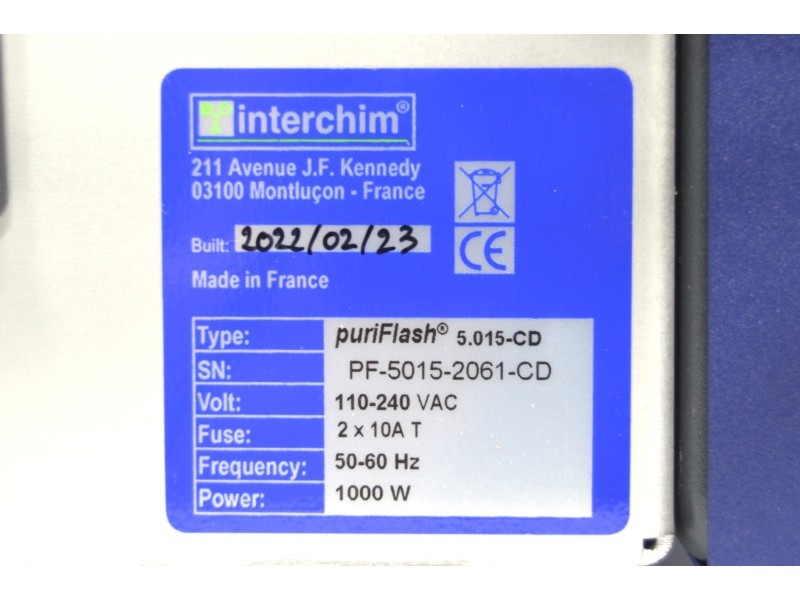 Advion Interchim PuriFlash 5.015 XL Preparative Flash Purification System
