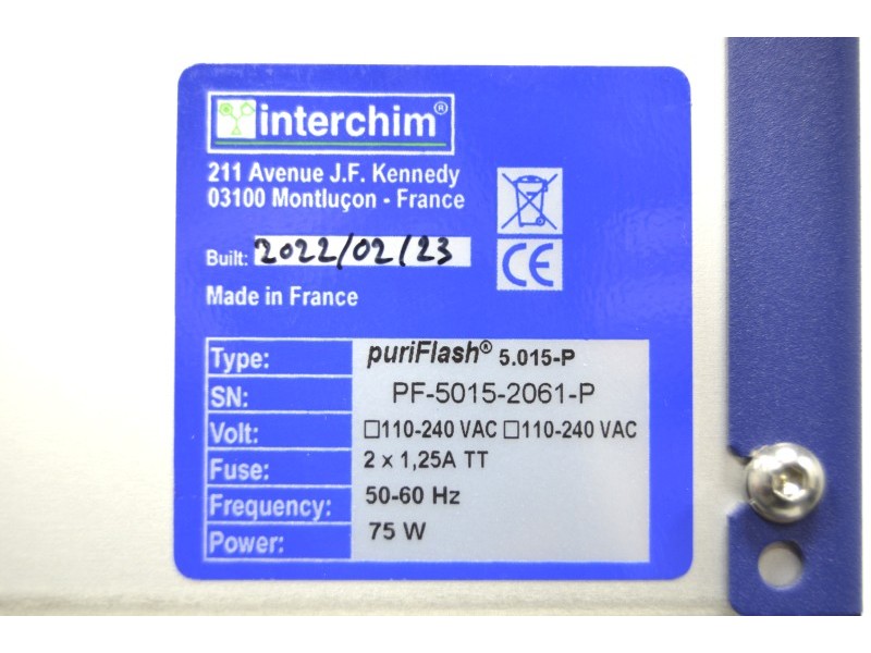 Advion Interchim PuriFlash 5.015 XL Preparative Flash Purification System