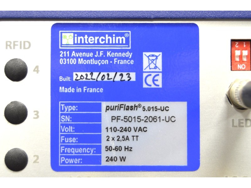 Advion Interchim PuriFlash 5.015 XL Preparative Flash Purification System