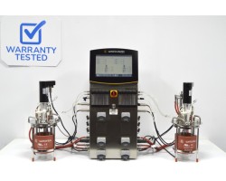 Sartorius Stedim Biostat B Twin Bioreactor for Cell Cultures with 2 Liter SW Autoclavable Reactor Vessels