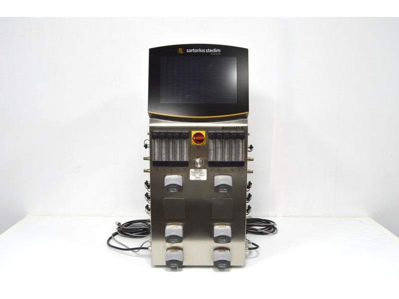 OXY-Sartorius Stedim Biostat B Twin Bioreactor for Cell Cultures with 2 Liter SW Autoclavable Vessels