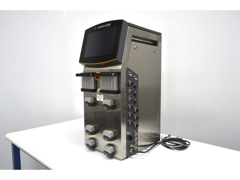 OXY-Sartorius Stedim Biostat B Twin Bioreactor for Cell Cultures with 2 Liter SW Autoclavable Vessels