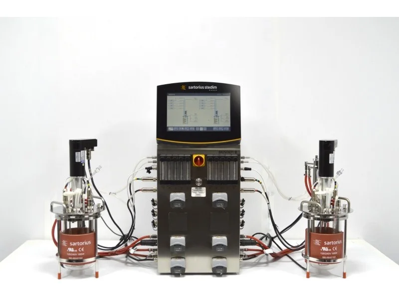 Sartorius Stedim Biostat B Twin Bioreactor for Cell Cultures with 2 ...