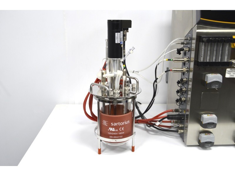 OXY-Sartorius Stedim Biostat B Twin Bioreactor for Cell Cultures with 2 Liter SW Autoclavable Vessels