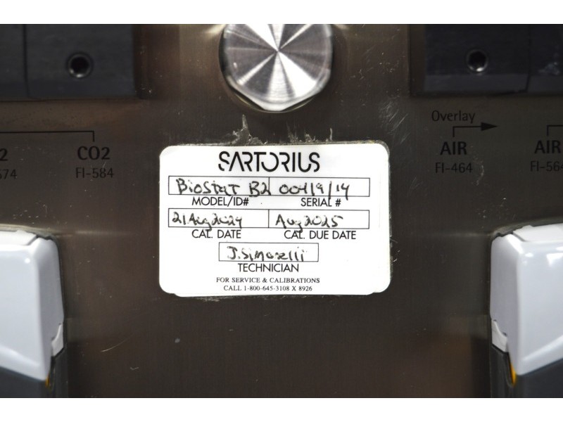 OXY-Sartorius Stedim Biostat B Twin Bioreactor for Cell Cultures with 2 Liter SW Autoclavable Vessels