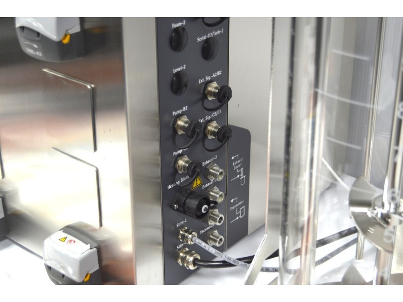 Sartorius Biostat B Bioreactor Twin for Cell Culture w/ 5L & 10L SW Glass Univessels