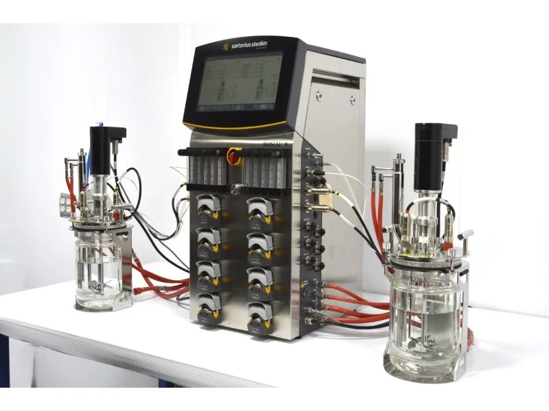 Sartorius Stedim Biostat B Twin Bioreactor for Cell Cultures with 2 ...
