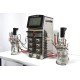 Sartorius Stedim Biostat B Twin Bioreactor for Cell Cultures with 2 Liter Jacketed Autoclavable Vessels