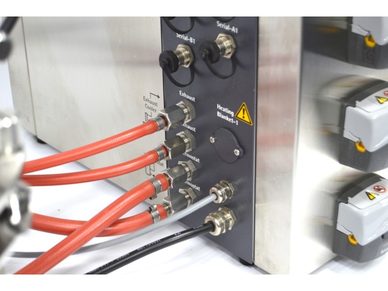 Sartorius Stedim Biostat B Twin Bioreactor for Cell Cultures with 2 Liter Jacketed Autoclavable Vessels