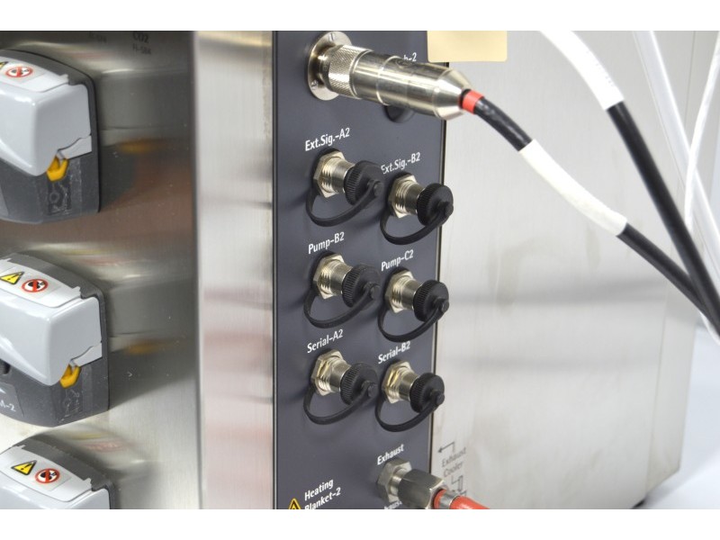 Sartorius Stedim Biostat B Twin Bioreactor for Cell Cultures with 2 Liter Jacketed Autoclavable Vessels