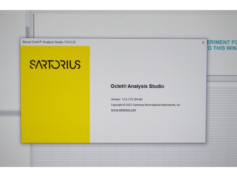 Sartorius Octet-RH16 Label-Free Biolayer Interferometry (BLI) System