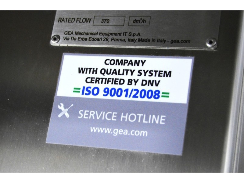 OXY-GEA Ariete Homogenizer 3015 – 1200 Bar High Pressure System