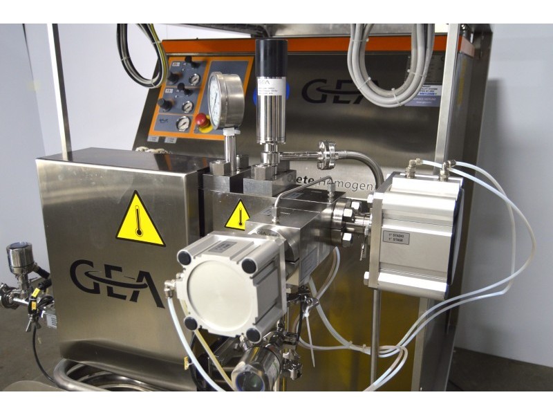 OXY-GEA Ariete Homogenizer 3015 – 1200 Bar High Pressure System