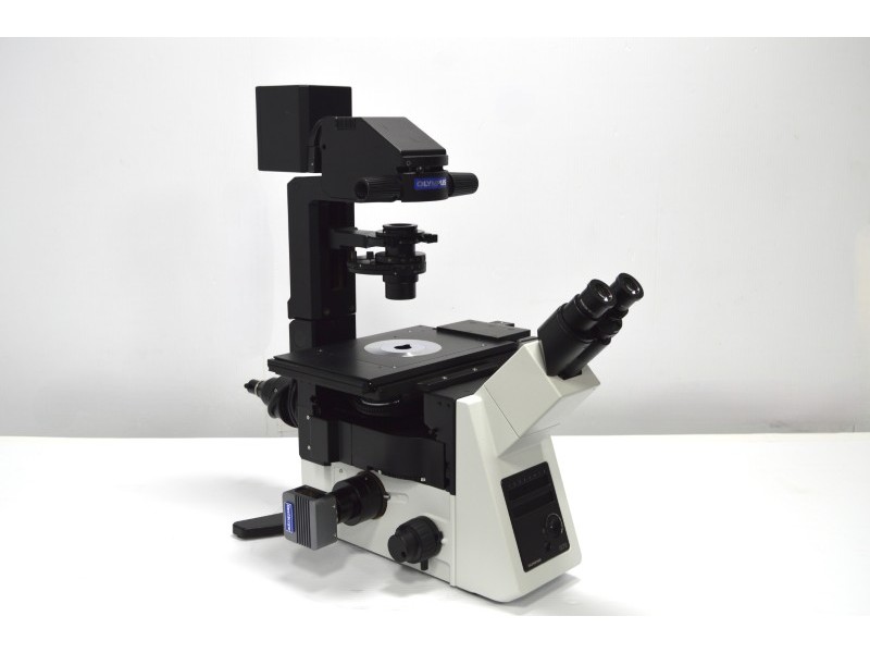 Olympus IX73 Fluorescence Inverted Microscope (New Filters)