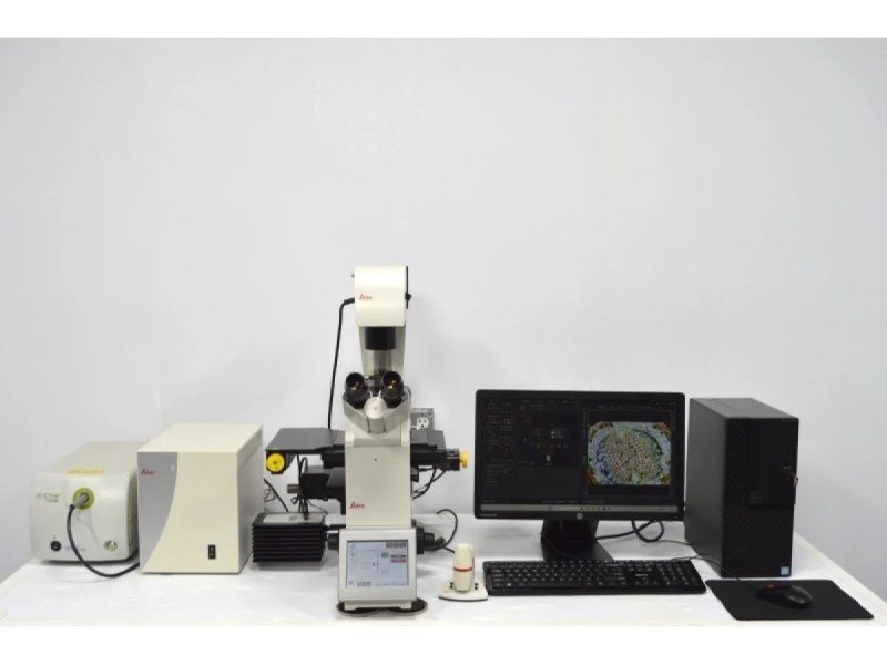 Leica DMi8 Inverted LED Fluorescence Motorized Microscope w/ Adaptive Focus Control (New Filters) Leica DMi8 Inverted LED Fluorescence Motorized Microscope w/ Adaptive Focus Control (New Filters)