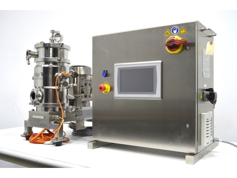 CARR Biosystems ViaFuge Pilot Stainless Steel Centrifuge System w/ C6T34WK37A Washdown Motor & Vessel