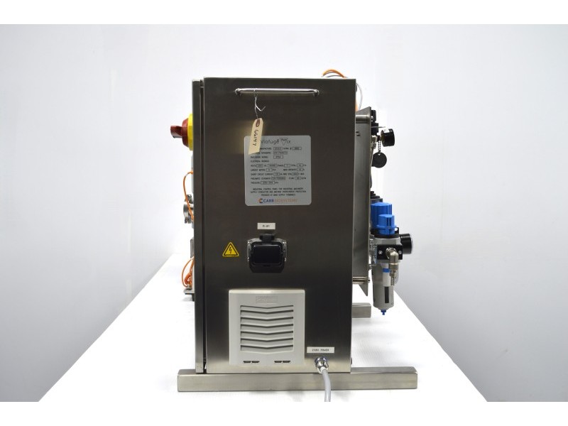 CARR Biosystems ViaFuge Pilot Stainless Steel Centrifuge System w/ C6T34WK37A Washdown Motor & Vessel
