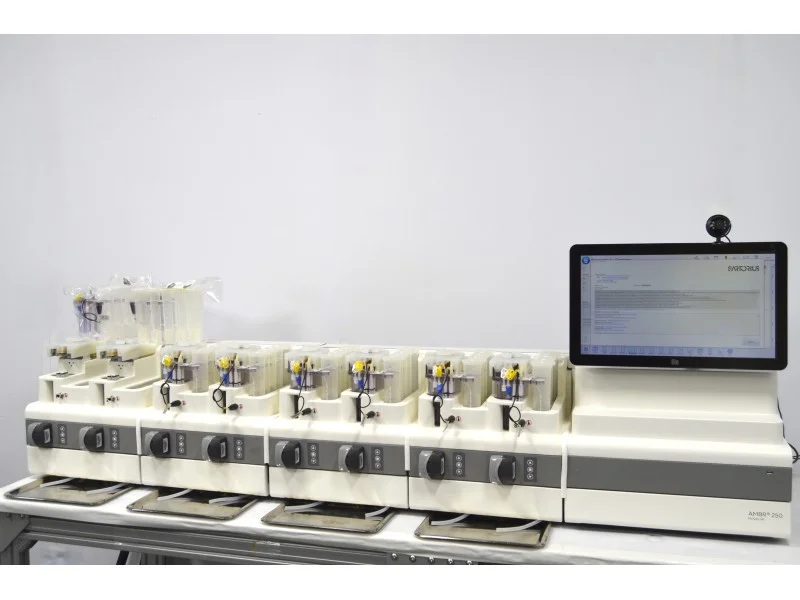 Sartorius Ambr 250 Modular 8 Vessel Bioreactor System for Cell Culture ...