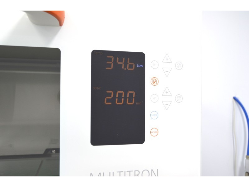Infors HT Multitron Triple Stack Incubator Shaker White w/ Humidity & CO2 Control