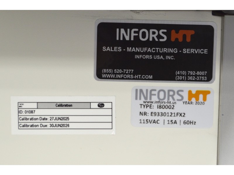 Infors HT Multitron Triple Stack Incubator Shaker White w/ Humidity & CO2 Control