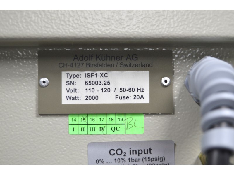 Kuhner Climo-Shaker ISF1-XC Double Incubator Shaker with Temperature, Humidity & C02 Control