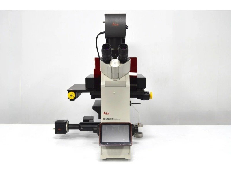 Leica DMi8 THUNDER Imager Motorized Inverted Fluorescence Microscope w/ Adaptive Focus Control Leica DMi8 THUNDER Imager Motorized Inverted Fluorescence Microscope w/ Adaptive Focus Control