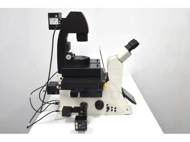 Leica DMi8 THUNDER Imager Motorized Inverted Fluorescence Microscope w/ Adaptive Focus Control Leica DMi8 THUNDER Imager Motorized Inverted Fluorescence Microscope w/ Adaptive Focus Control