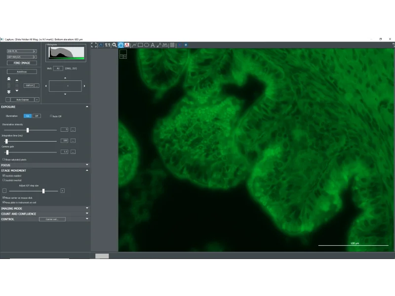 Agilent BioTek Lionheart FX Automated Inverted Microscope with CO₂ Control