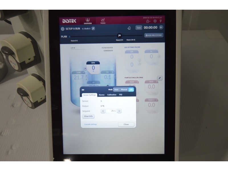 Distek BIOne 1250 Bioreactor System for Microbial Applications with N₂/Air Gas Control Unit 2