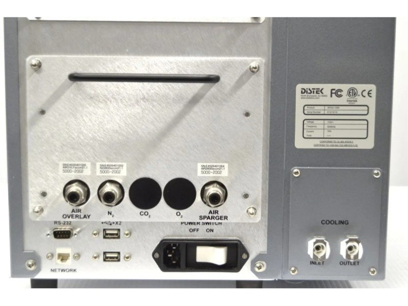 Distek BIOne 1250 Bioreactor System for Microbial Applications with N₂/Air Gas Control