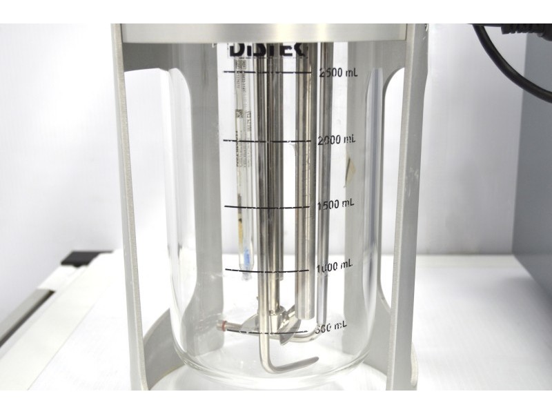 Distek BIOne 1250 Bioreactor System with 2L Autoclavable Cell Culture Vessel and O₂/CO₂/Air Gas Control