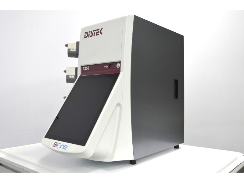 Distek BIOne 1250 Bioreactor System with 2L Autoclavable Cell Culture Vessel and O₂/CO₂/Air Gas Control