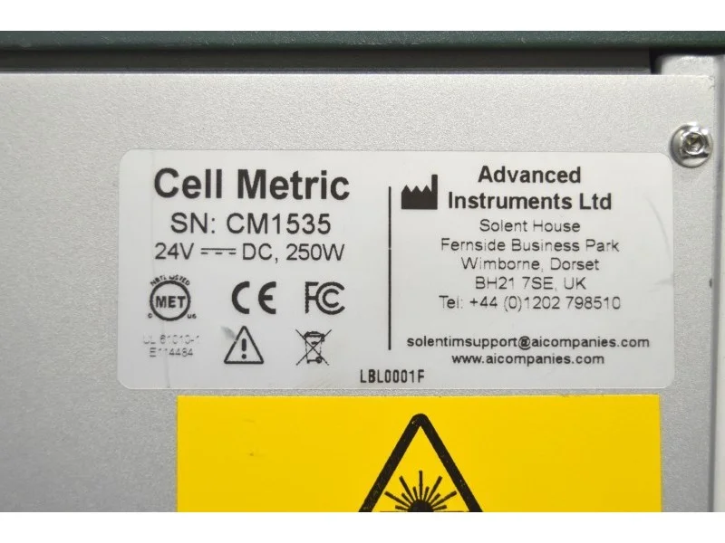 Advanced Instruments Solentim Cell Metric VIPS Single Cell Seeder w ...