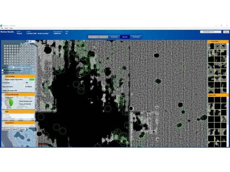 Advanced Instruments Solentim Cell Metric VIPS Single Cell Seeder w ...