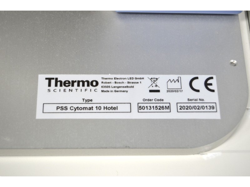 Thermo Scientific Cytomat 10 Hotel Ambient Storage w/ 10 Hotel Positions