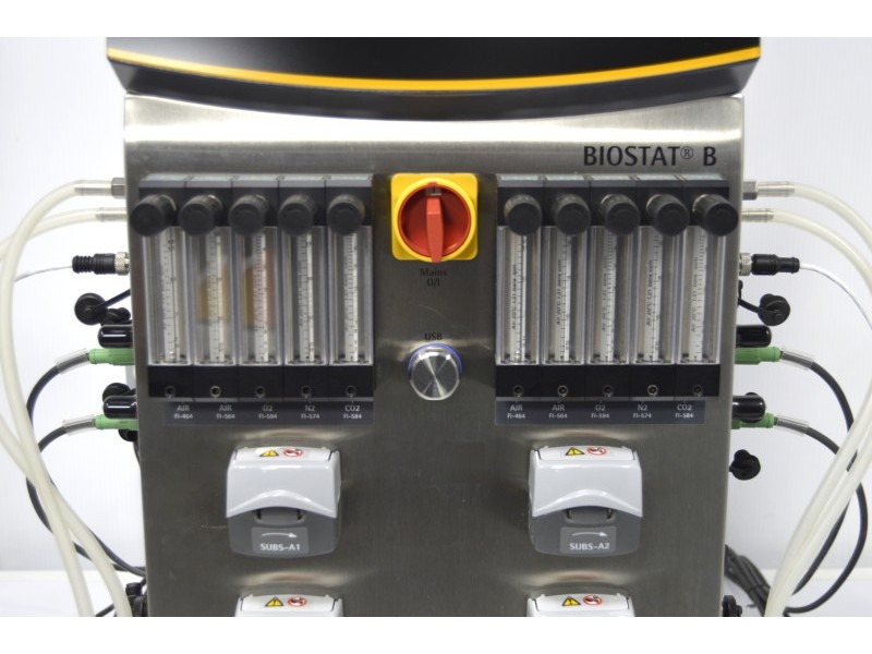 Sartorius Biostat B Benchtop Bioreactor SU Univessel System, Twin for Cell Culture
