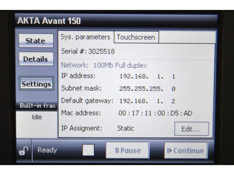 Cytiva AKTA Avant 150 FPLC Chromatography System Made in 2023