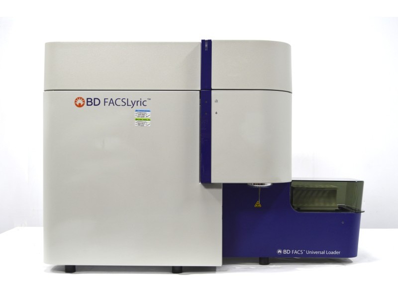 BD FACSLyric IVD Flow Cytometer (3)Lasers(10)Colors/(12)Detectors with 30-Tube Universal Loader Unit 3