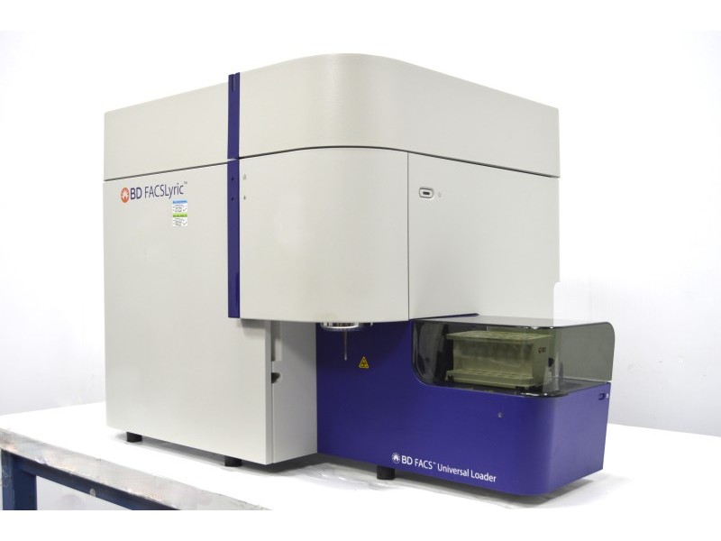 BD FACSLyric IVD Flow Cytometer (3)Lasers(10)Colors/(12)Detectors with 30-Tube Universal Loader Unit 3